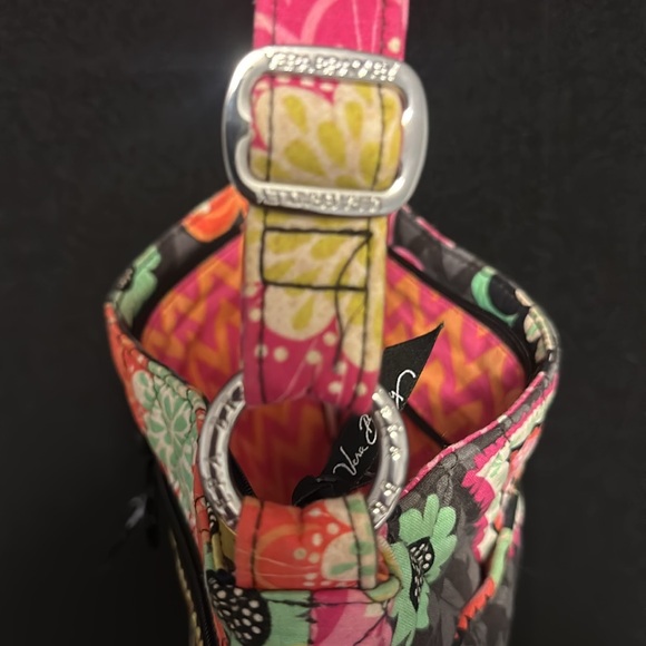 Vera Bradley Ziggy Zinnia Triple Zip Hipster Crossbody - Picture 4 of 7